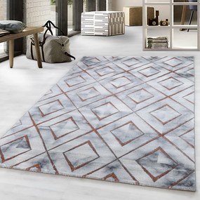 Ayyildiz Kusový koberec NAXOS 3811, Bronzová Rozmer koberca: 140 x 200 cm