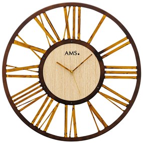 Nadčasové nástenné hodiny AMS 9616