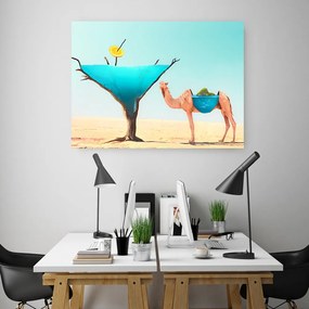 Gario Obraz na plátne Voda z ťavej púšte - Bryantama Art Rozmery: 60 x 40 cm