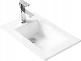 Mexen Alir umývadlo zapustené do dosky 34 x 55 cm, biele - 25503400