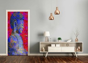 Samolepiace fototapety na dvere Abstrakde budha 95x205 cm