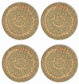 Garden Trading Okrúhle prestieranie Bayford Seagrass – set 4 ks