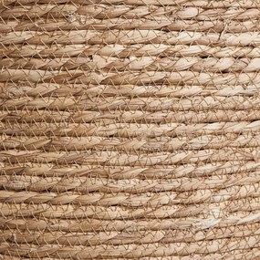 RUSH ROPE Kôš guľatý s viečkom 30 cm