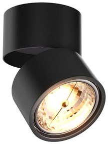 Zuma Line 20001-BK-N - Bodové svietidlo LOMO 1xGU10-ES111/15W/230V, čierne