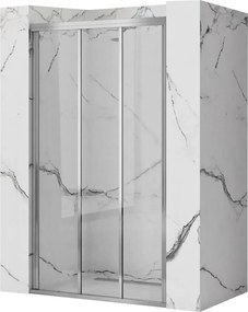 Rea - ALEX posuvné sprchové dvere - chróm, 90 x 190 cm, REA-K0549