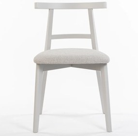 ALICE DREVENÁ STOLIČKA dove grey