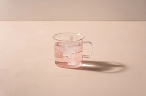 Hrnček Muurla Muminovci Mumintroll sklenený 350 ml transparentný