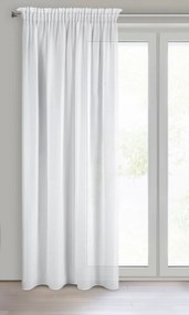 ZÁCLONA NA PÁSKE DALIA 140X270 CM BIELA