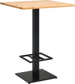 XXXLutz BAROVÝ STÔL, akácia, čierna, farba akácie, 80/105/80 cm Carryhome - Barový nábytok - 001630027901