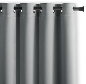 Sivý zatemňovací záves 140x245 cm Eyelets – Restilo