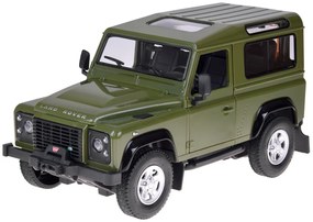 Auto na diaľkové ovládanie Rastar Land Rover Defender 1:14 so svetlami RC0712 Farba: čierna