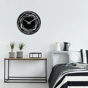 Nástenné hodiny Black Nest S022 , 48 x 48 cm