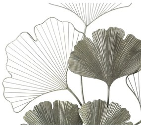 Kovová závesná dekorácia v striebornej farbe Mauro Ferretti Goxy Silver, 62 x 86 cm