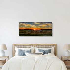 Obraz - Dedinské balíky (120x50 cm)