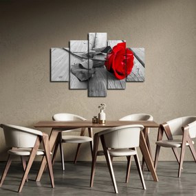 Obraz červených ruží (150x105 cm)