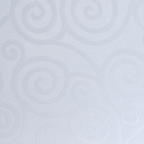 Obrus Slimák biela 140x300 cm odolný voči škvrnám