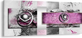 Obraz abstrakcie (120x50 cm)