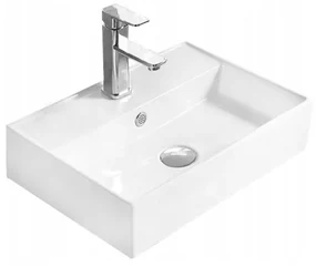 Mexen Blanca umývadlo na dosku 50 x 35 cm, biela - 21105000