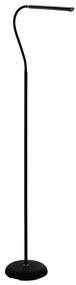 Čierna LED stojacia lampa (výška 130 cm) LAROA – EGLO