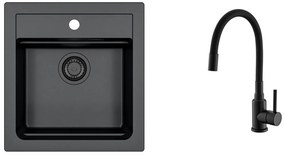 ALVEUS CZ SET ALVEUS ATROX 20 / 91 BLACK ADDITION + BATERIE MINTAS BLACK MATT