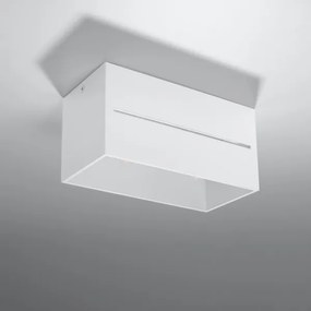 Sollux SL.0383 - Stropné svietidlo LOBO 2xG9/40W/230V biela