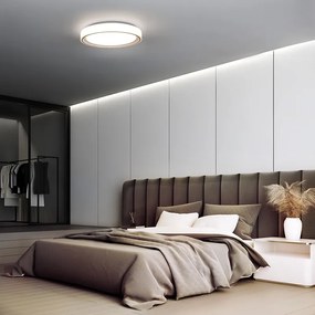 SOLIGHT LED osvetlenie s diaľkovým ovládačom Floco, 30W + 6W RGB, 2100lm, 40cm, CCT