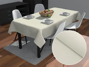 Biante Dekoračný obdĺžnikový obrus BKU-110 Slonová kosť 140x180 cm