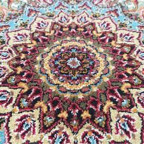 DY Prémiový koberec s exkluzívnym vzorom Pers 08 - modrá Rozmer: 150x230 cm