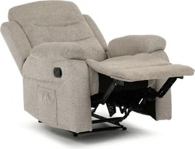 Polohovacie kreslo béžové TV-4086 LAN2