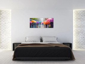 Obraz - Daždivý deň (120x50 cm)