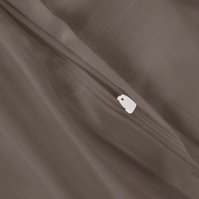 SATÉNOVÉ OBLIEČKY SATINLOVE CLASSIC 180X200 CM, 2KS 70X80 CM TMAVOHNEDÉ