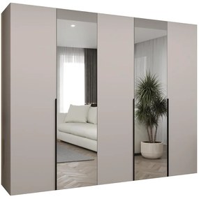 Skriňa Alicante II 250 kašmír/čierna