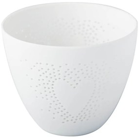 räder Porcelánový svietnik Heart Small