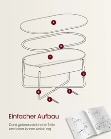 Konferenčný stolík LCT222W10