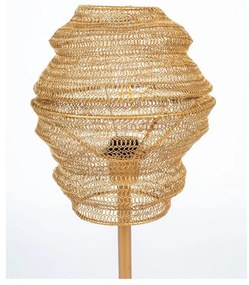 Stolová lampa v zlatej farbe White Label Lena