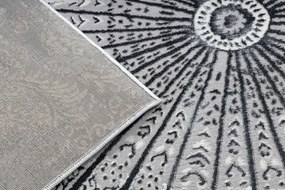 Koberec ALLURE 5715 svetlosivý / biely