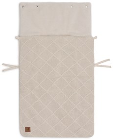 Fusak do autosedačky Check Knit Oatmeal