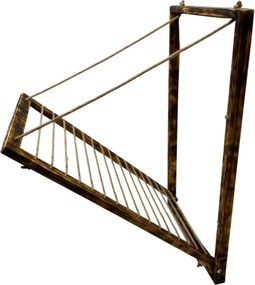 Nový úzky sušiak na stenu, sušiak na bielizeň, sušiak na prádlo - dobré recenzie - štýl do domácnosti, nábytok do domu, nábytok do bytu