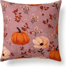 Obliečka na vankúš z mikrovlákna PUMPKINS ROSAVIE 45x45 cm, staroružová