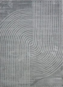 BE Koberec Kolekcia Zen Garden 2403 GREY – sivý obdĺžnikový Rozmer: 120x180 cm