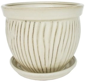 Keramický kvetináč R 359-10SC BE-180