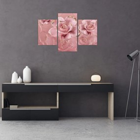 Obraz - Kvetinový dekor (90x60 cm)