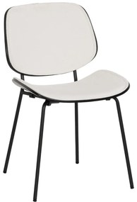 Biele jedálenské stoličky v súprave 2 ks Elio – Ixia