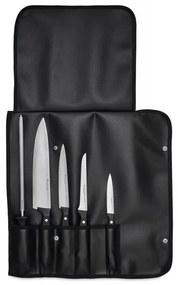 Wüsthof - Sada kuchárskych nožov GOURMET 6 ks čierna