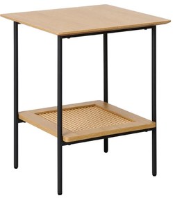 Dizajnový odkladací stolík Lakshmana II 45 cm prírodný dub