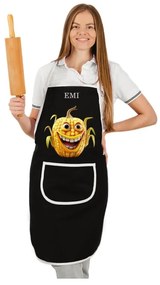 Kuchynská zástera Corny EMI, čierna