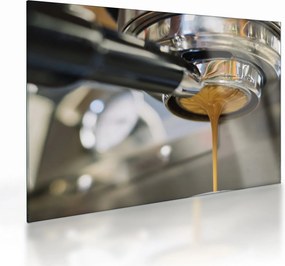 Sklenený obraz - espresso (70x50 cm)