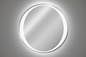 Comad Závesné zrkadlo s LED osvetlením Aurelia ⌀80 cm