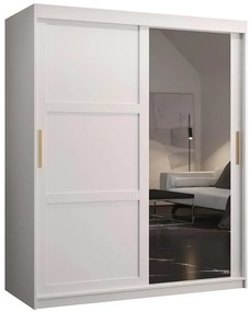 Skriňa Amiro 2 150 biely/biely