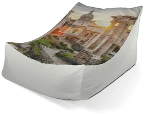 Sablio Sedací vak Lounge Rím Forum Romanum - 80 x 95 x 50 cm